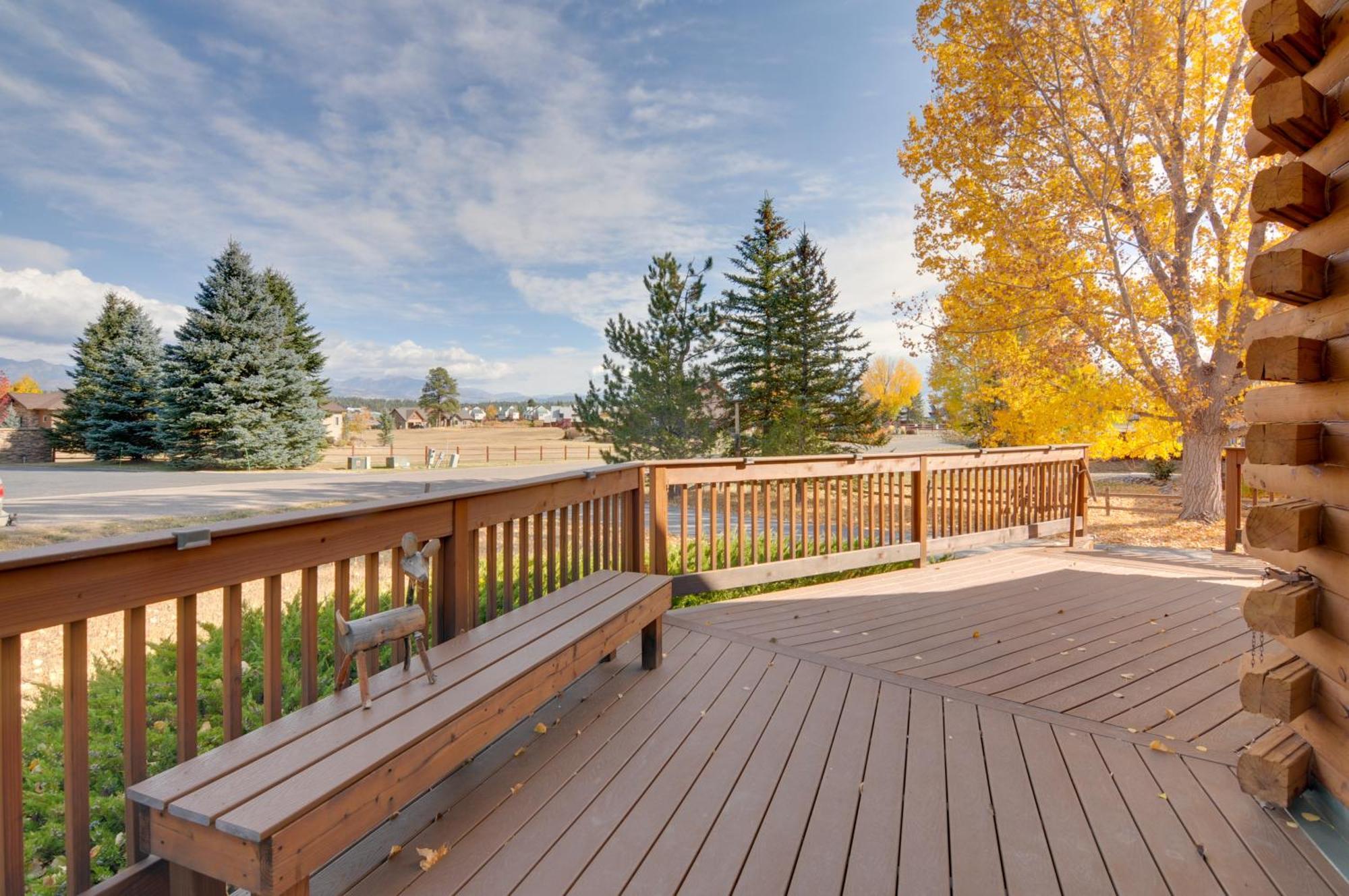 Rustic Village Lake Cabin Escape With Deck And Grill! Pagosa Springs Esterno foto