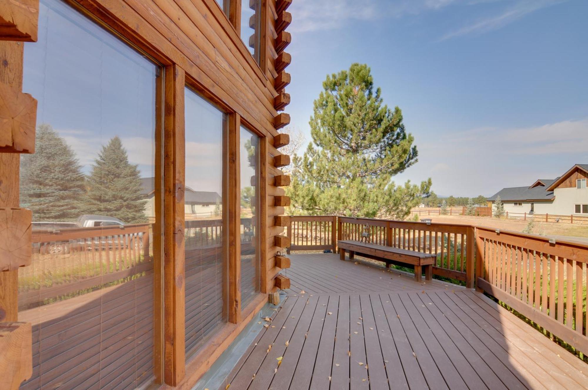 Rustic Village Lake Cabin Escape With Deck And Grill! Pagosa Springs Esterno foto